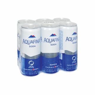 Nước Aquafina soda, lốc 6 lon, 320ml