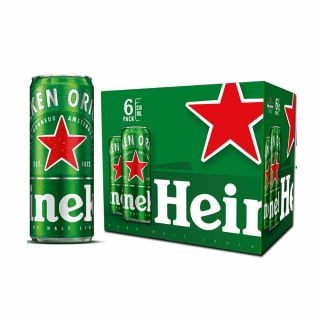 Bia Heineken, thùng 4 lốc, 6 chai, 330ml