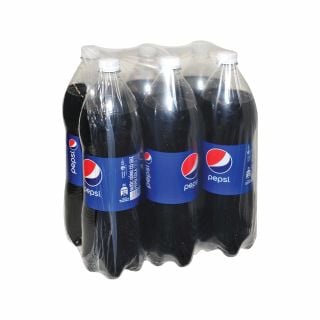 Nước ngọt Pepsi vị cola, lốc 6 chai, 1.5 lít