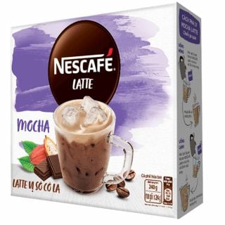 Nescafe Mocha Late, hộp 10 gói, 24g