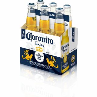 Bia Coronita Extra, lốc 6 chai, 207ml