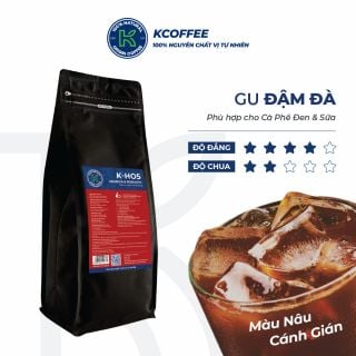 Cà phê rang xay new K-HO5, thùng 12 gói, 1000g/gói