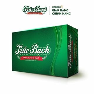 Bia Trúc Bạch Sleek, thùng 24 lon, 330ml