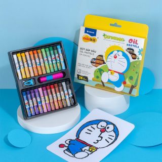 Sáp dầu 24 màu Colokit Doraemon OP-C09/DO 24 màu