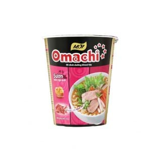 Mì ly Omachi sườn hầm ngũ quả, 72g