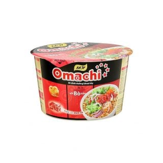 Mì tô Omachi xốt bò hầm, 92g