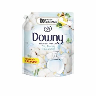 Nước xả Downy yêu thương thuần khiết, túi 3 lít