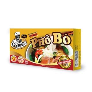 Viên gia vị phở bò Gold, 126g