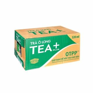 Trà olong tea+, thùng 24 chai, 320ml