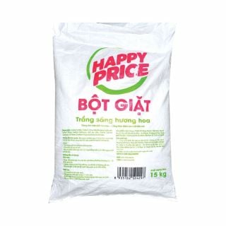 Bột giặt hương nước hoa Happy Price, 15kg