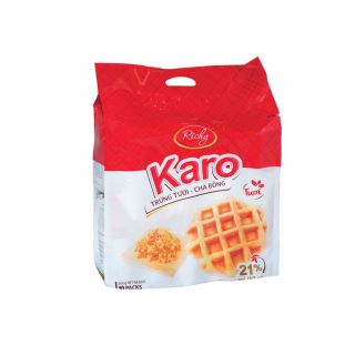 Bánh Karo trứng chà bông, gói 10 cái, 26g