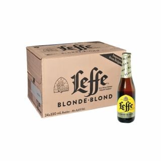 Bia Leffe vàng, thùng 24 chai, 330ml