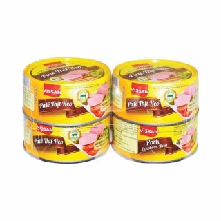 Pate thịt heo Vissan, lốc 4 hộp, 170g