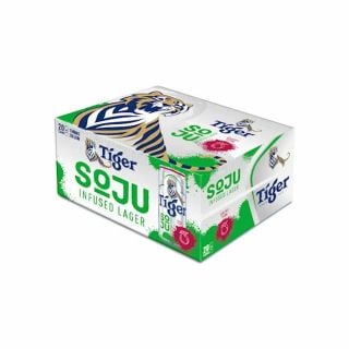 Bia Tiger Soju Platium, thùng 20 lon, 330ml