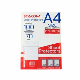 Bìa lỗ A4 Stacom D3090, lốc 100 cái