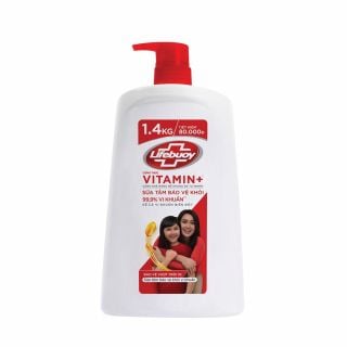 Sữa tắm Lifebuoy bảo vệ vượt trội, 1.4kg