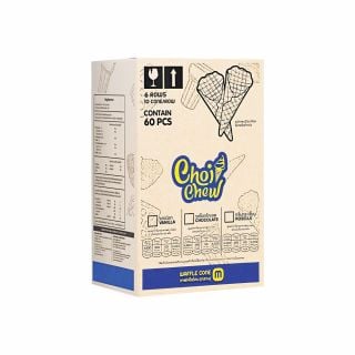 Bánh ốc quế atsdo Choi Chew, gói 60 cái, 18.5g