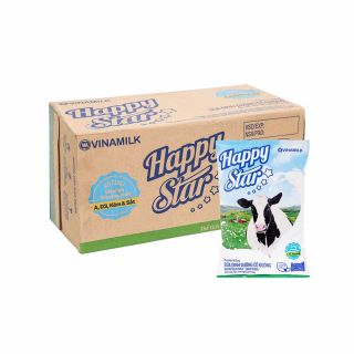 Sữa dinh dưỡng Vinamilk Happy Star, thùng 48 gói, 220ml