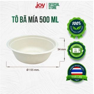 [ GIẢM 15% ++ OFF] 1 thùng tô bã mía Gracz Thái Lan 500ml 1000 cái