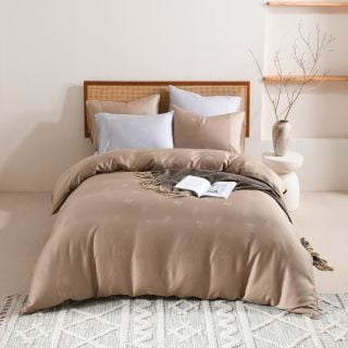 Bộ drap, áo gối JP Revin 220x200+40cm HUMUS