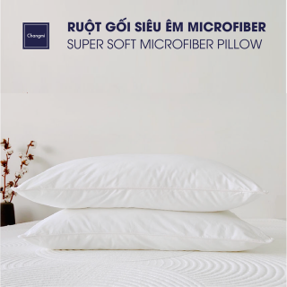 Ruột gối Microfiber (Trung Bình) - 30 x 50 cm.