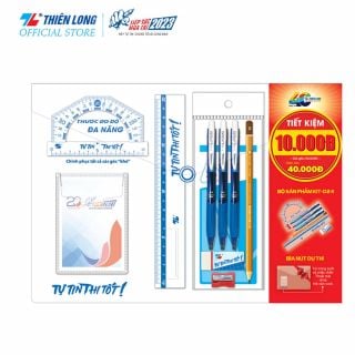 Bộ sản phẩm Thiên Long tiếp sức mùa thi KIT-024