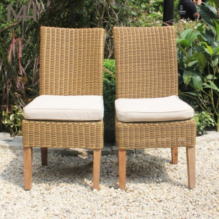 Nikaia Wicker Chair 1-pcs - Brown