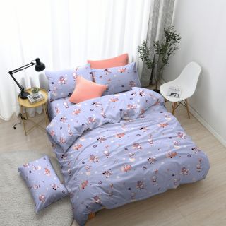 Bộ drap, áo gối Ann Taylor Super Star 120x200+25cm