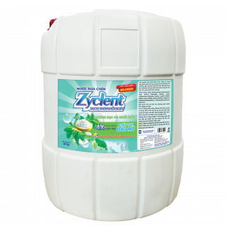 Nước rửa chén Zyclent Bạc hà, muối biển 20kg