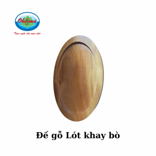 Đế gỗ Lót khay bò Ohi@ma, thùng 10 đế gỗ