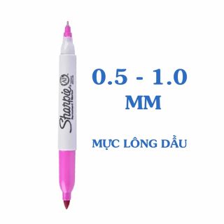 Bút lông dầu Sharpie Twin Tip Magenta 1783340