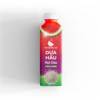 Thùng 24 Chai Nước Dưa Hấu Hạt chia Nha Đam chai 500ml