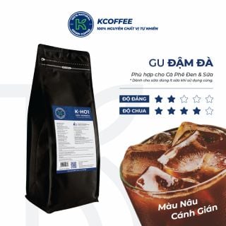 Cà phê rang xay new K-HO1, thùng 24 gói, 500g/gói