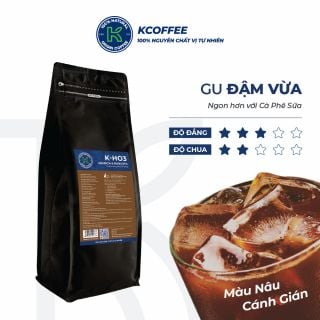 Cà phê rang xay new K-HO3, 500g