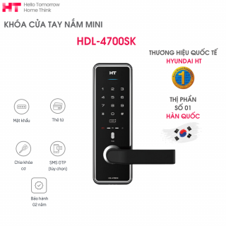 Khóa cửa tay nắm mini hai chốt khóa HDL-4700SK-2