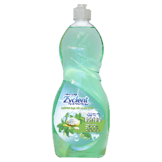 Nước rửa chén Zyclent Bạc hà, muối biển 750g