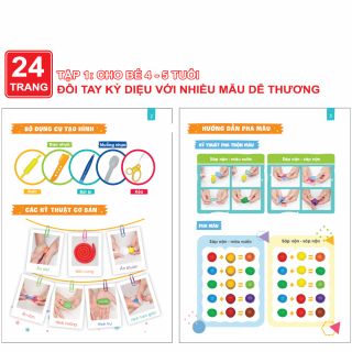 Cẩm nang tạo hình sáp nặn 4-5T1 Colokit THSN-C03 3