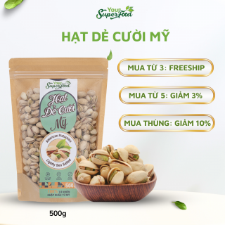 Hạt Dẻ Cười Mỹ Túi 500g