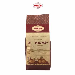 Cà Phê Pha Máy Robusta - Arabica E2 Cà phê Pulls - Nguyên Chất Rang Mộc 100% - 500gr