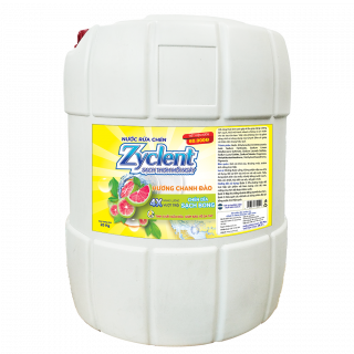 Nước rửa chén Zyclent Chanh đào thiên nhiên (4X) 20kg