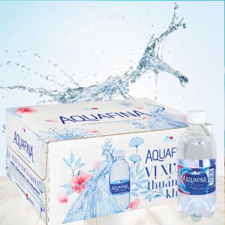 Nước tinh khiết Aquafina, thùng 24 chai, 355ml
