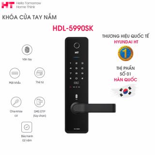 Khóa cửa tay nắm hai chốt khóa HDL-5990SK-2