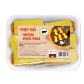 Thịt bò nướng phô mai, 300g