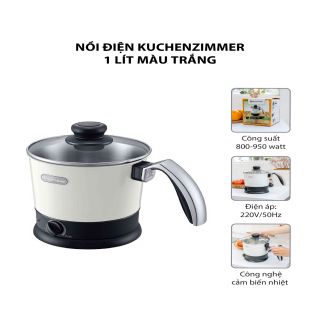 Nồi điện Kuchenzimmer 1.0 lít 3000211 - trắng