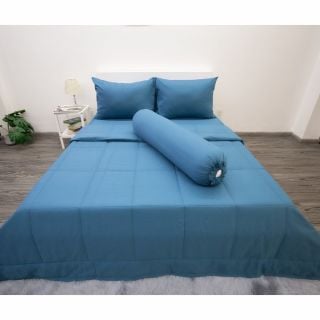 BỘ DRAP COTTON MÀU FOREVEREST CLASSIC 160*200*25cm