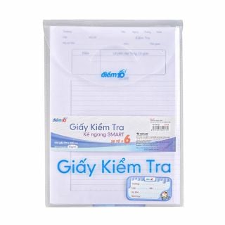 Giấy kiểm tra Thiên Long Điểm 10 TP-GKT06 - Dòng kẻ ngang