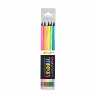 Bút chì gỗ Neon Thiên Long Colokit GP-C02 - Một cây, giao màu ngẫu nhiên