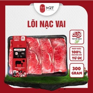 [Cấp đông] Lõi Nạc Vai Bò Úc 300gr