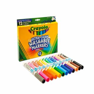 Bút lông nét dày 12 màu CRAYOLA 587812