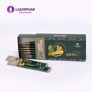Lado actiso premium Ladophar 15ml, hộp 10 gói